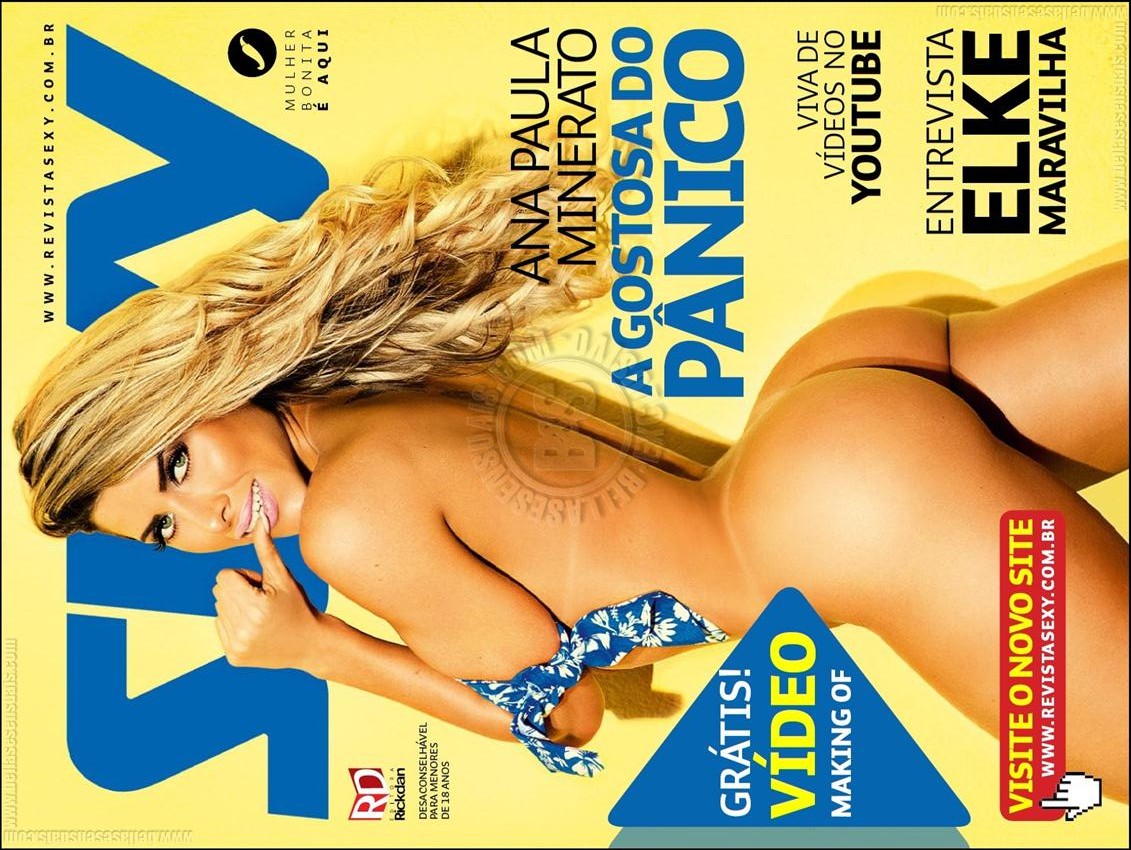 Ana Paula Minerato – Revista Sexy Completa – Agosto 2014
