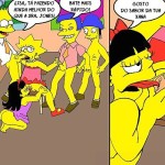 The Simpsons At School – Quadrinhos Eróticos