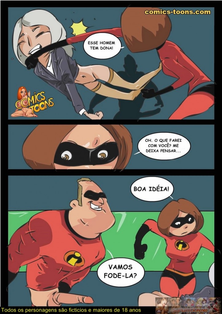 Incredibles - Comics Toons (8)