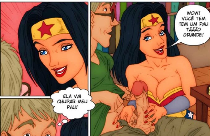 Wonder Woman – Quadrinhos Eróticos