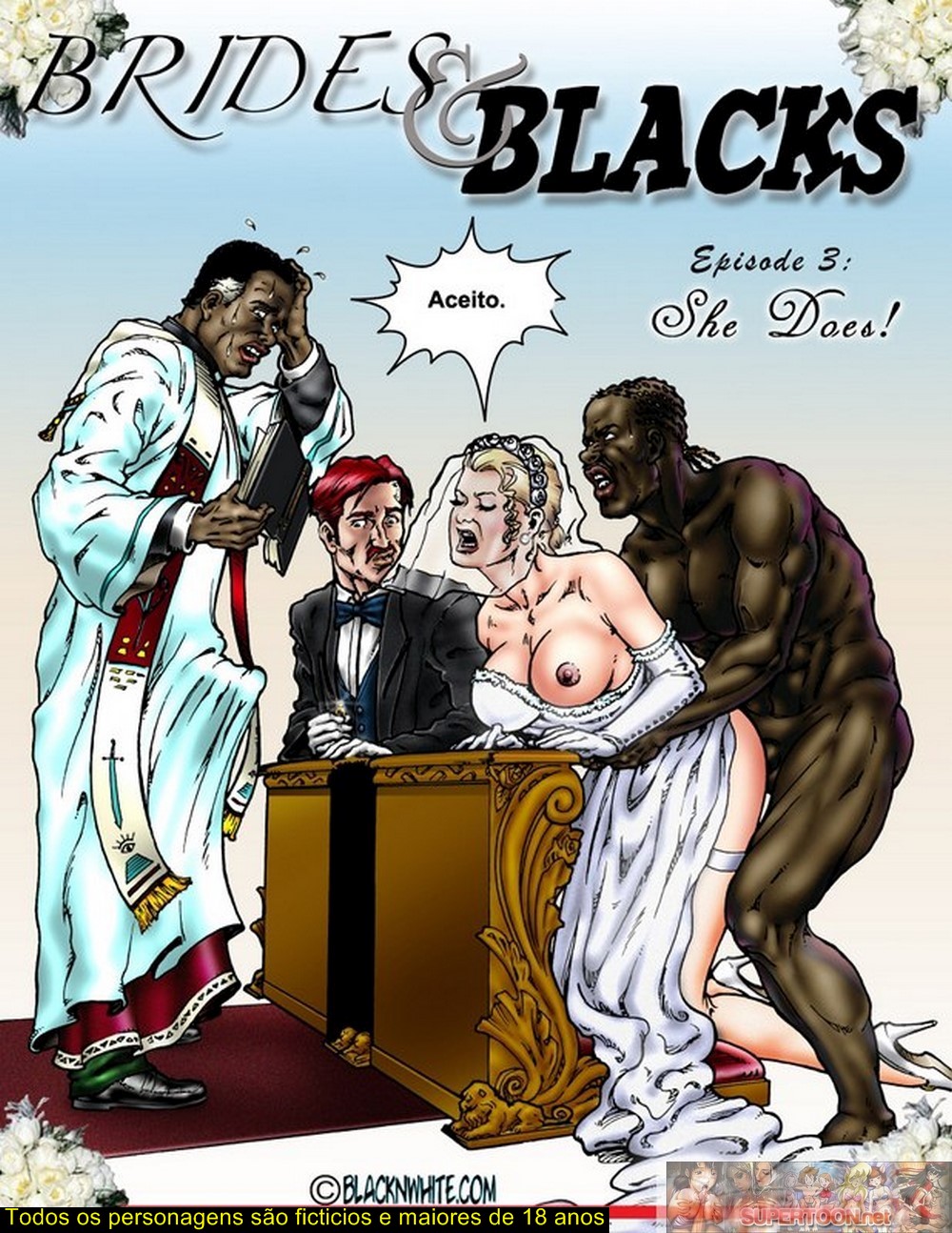 Brides and Blacks 3 – Quadrinhos Eróticos
