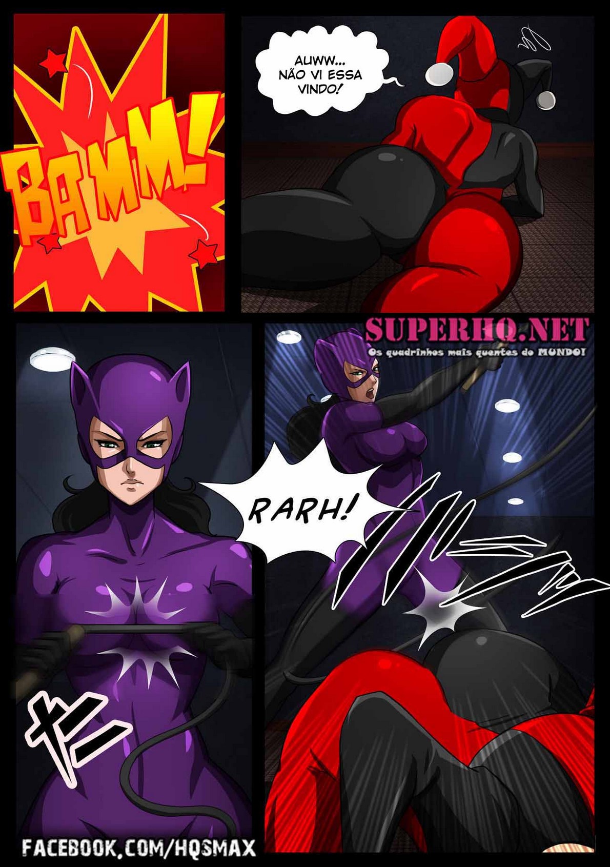 Catwoman vs Harley Quinn – Batman
